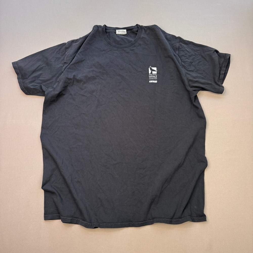 Techstyles Pacific Whale Foundation 2025 Graphic T-Shirt Black XL